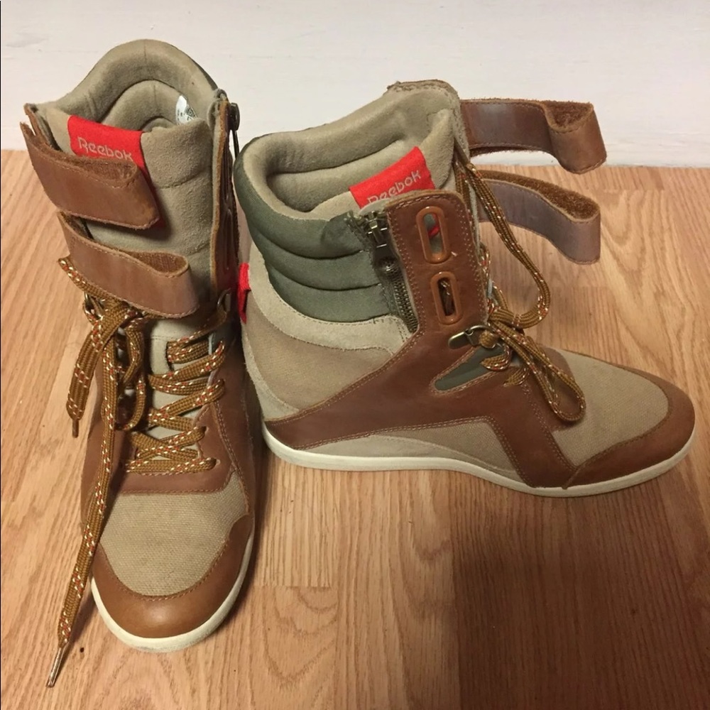 Reebok Alicia keys wedged sneakers